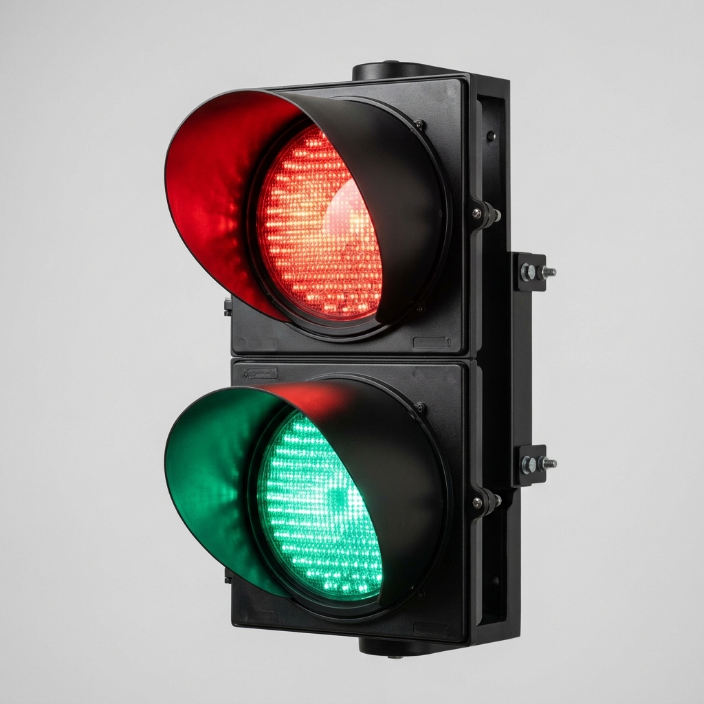 Traffic Light 30cm 2 Aspek (RG)